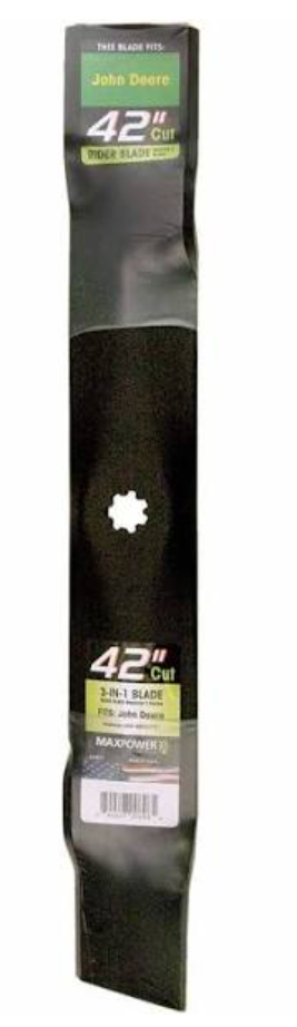 MaxPower Mower Replacement Blade 1 Blade Fits John Deere GX22151