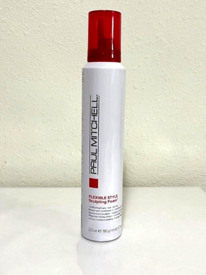 Paul Mitchell Flexible Style Sculpting Foam 6.7 oz   Conditioning Controls Frizz