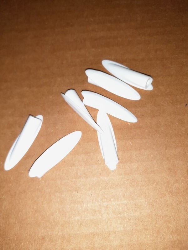 Kreg : Bouchon De Poche Plastique Blanc Par 50 Pieces