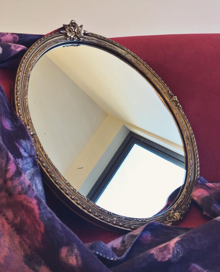 Antique mirror, matt gold ornate in Edinburgh Gumtree