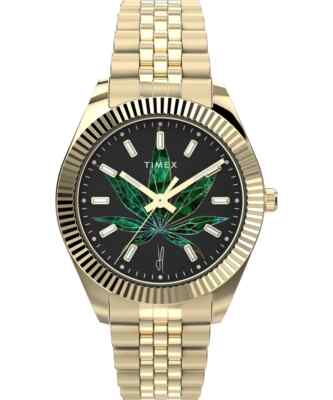 Timex x Jacquie Aiche High Life 41mm Stainless Steel Bracelet Watch IN STOCK