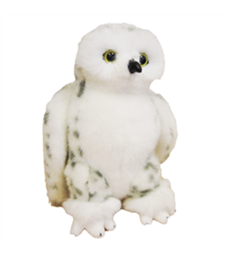 10 Inch Snowy Owl Plush Stuffed Animal by Stuffed Animal House