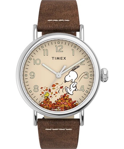 【激レア】新品未使用　TIMEX×PEANUTS／TMX80 RARE! Timex Standard x Peanuts Featuring Snoopy Autumn 40 mm