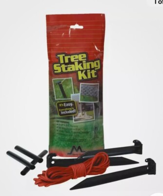 Master Mark Plastics 80333 All-in-One Tree Staking Kit