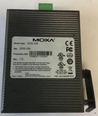 1pcs NEW MOXA Ethernet switch EDS-208