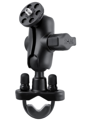 RAM Motorcycle Bike Handlebar Mount w/ 1/4" Stud for Camera Camcorder Action Cam