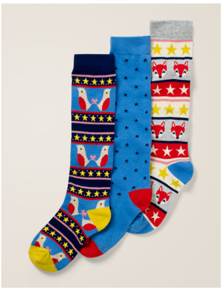 Size 7-9 Us Shoe 9-10  Fox Bird Stars Toddler