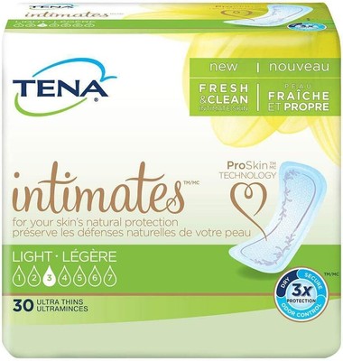 Tena Sensitive Care Ultra Thin Pads - 30 Count