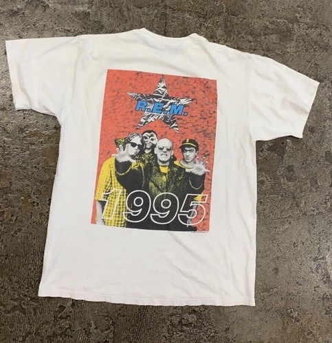 XL USA製 90s R.E.M. IF 500 プリント バンド Tシャツ XL USA製 90s R.E.M. IF 500 プリント バンド Tシャツの通販 by