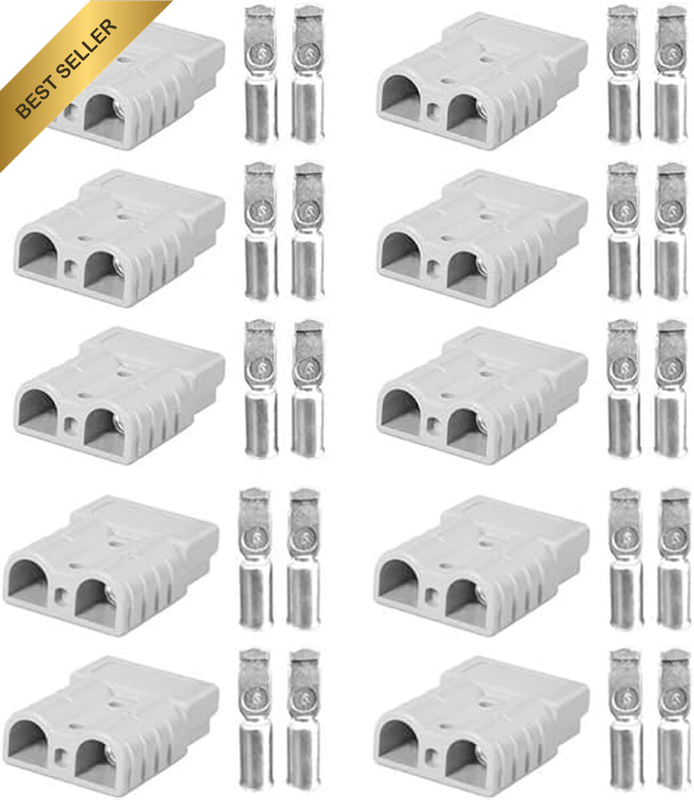 10PCS 50AMP Anderson Style Plug Connectors Battery Connect Quick Connector with