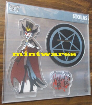 Helluva Boss Stolas Acrylic Figure 6'' + Stand Standee Vivziepop NEW