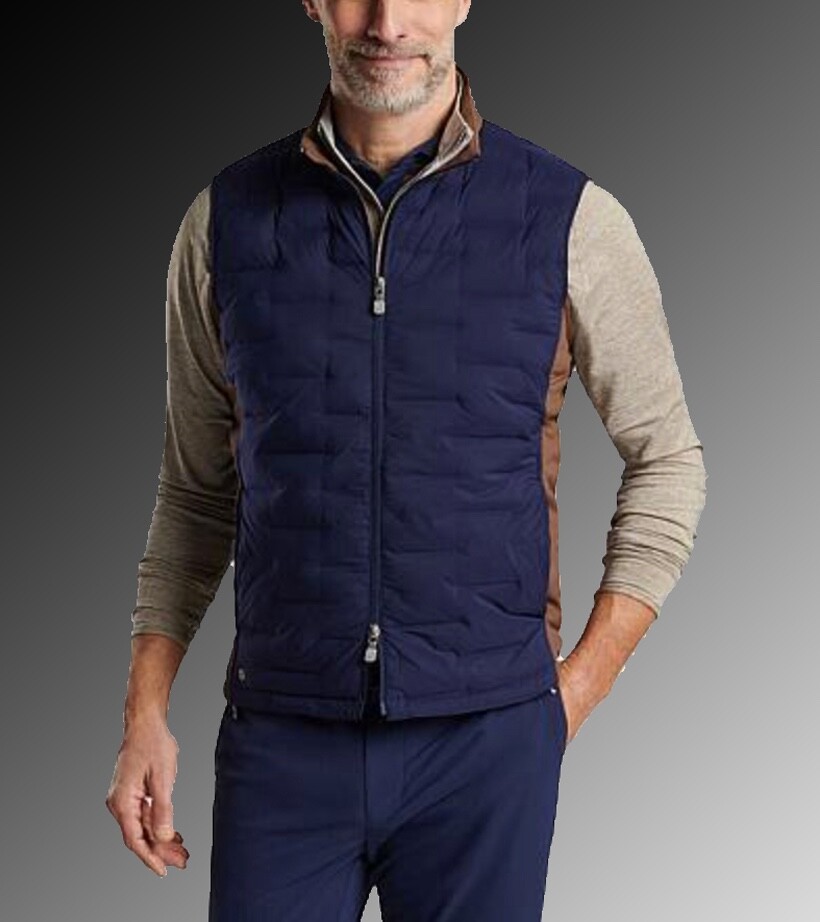 Peter Millar Blaze Insulated Full Zip Golf Vest MF23XZ10