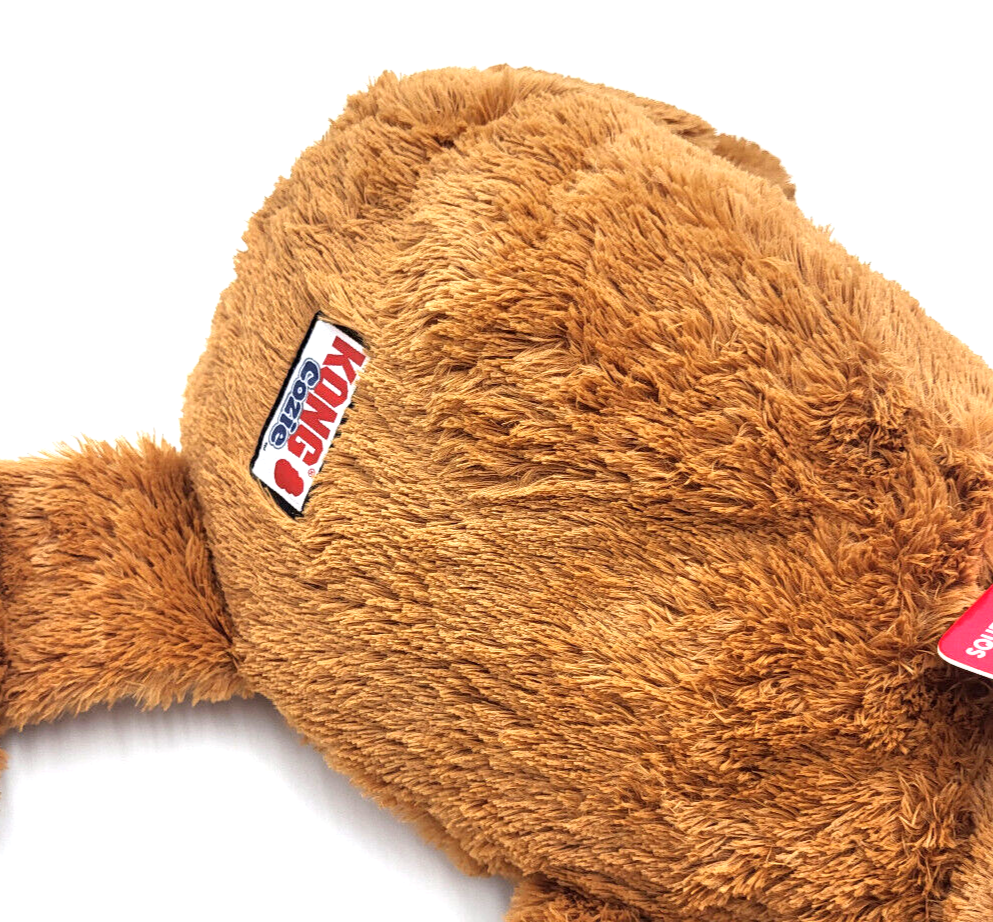 KONG Cozie Jumbo Marvin Moose Squeaky Plush Toss & Shake Dog Comfort Toy 20x16"