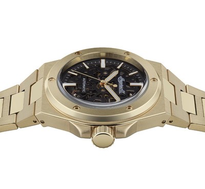 Pre-owned Ingersoll I15001 Mens Watch Baller Automatic 43mm 5atm