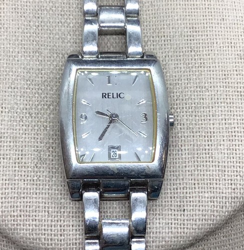 Ladies Relic Stainless Steel Wrist Watch 