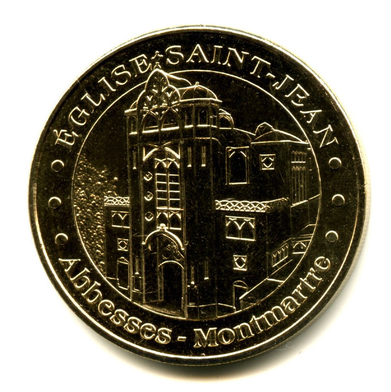 75018 Montmartre, Eglise Saint-Jean Des Abbesses, 2023, Monnaie De Paris
