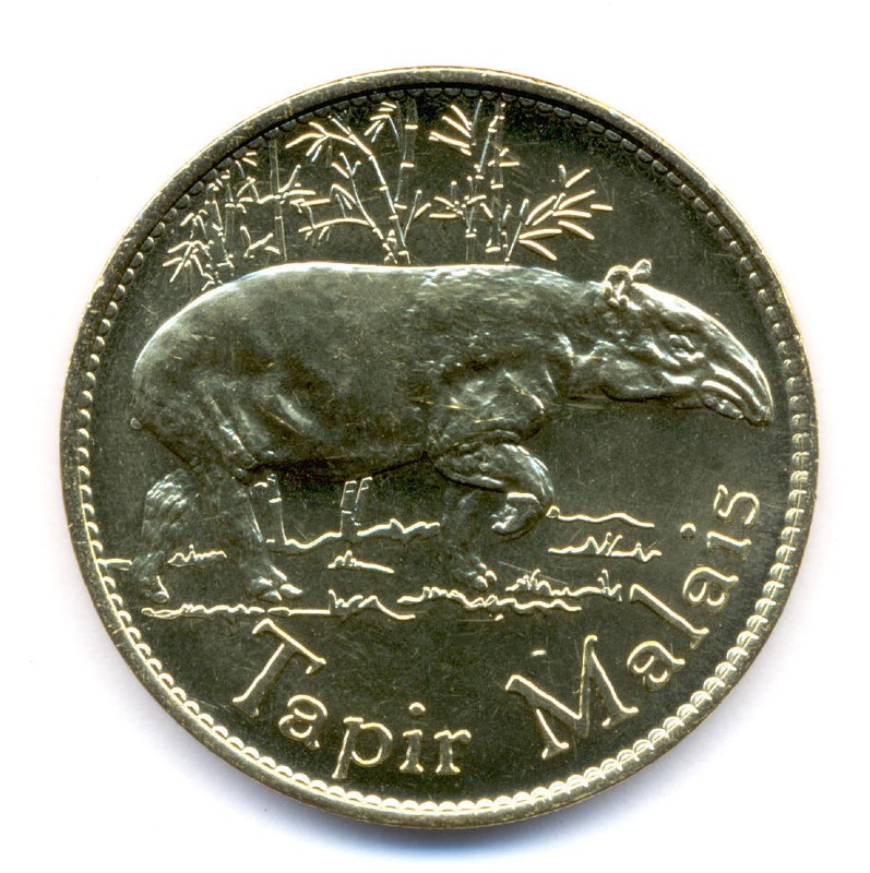 69 Lyon Jardin Zoologique, Tapir Malais, Arthus-Bertrand