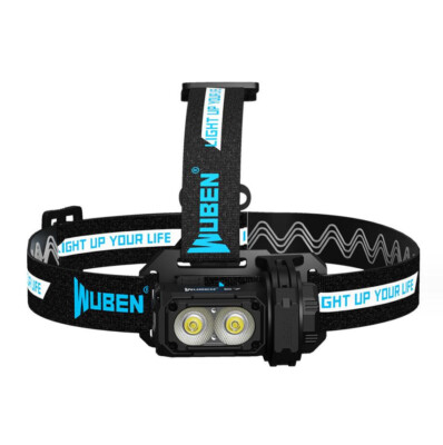 WUBEN E7 1800 Lumen USB Type C Recheargeable 80g Headlamp IP68 Headlight