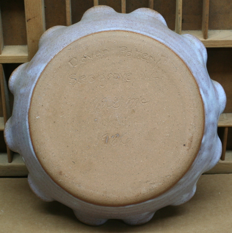 1986 Dover Pottery Seagrove NC 10