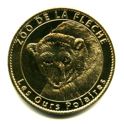 72 LA FLECHE Zoo, Ours polaire, 2009, Arthus-Bertrand