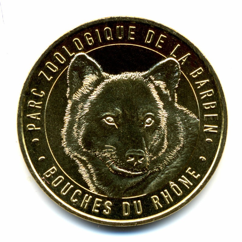 13 La Barben Parc Zoologique, Loup, 2019, Monnaie De Paris
