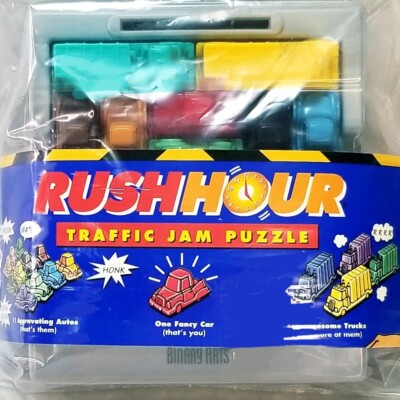 Rush Hour Traffic Jam Logic Game Brainteaser Puzzle ThinkFun No Box/Bag