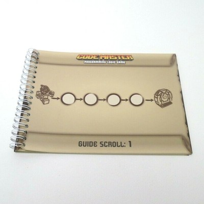 2015 Code Master Programming Logic Game Replacement Guide Scroll