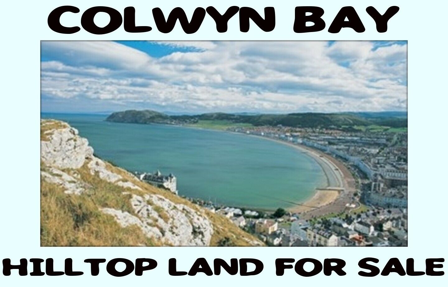 Buy Colwyn Bay | Freehold Land Plot | UK Property Sale | Glamping | Camping | Cabins