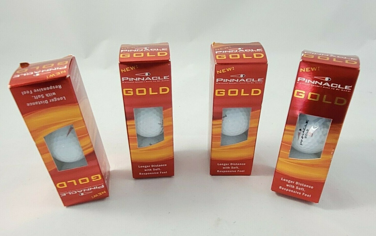 Pinnacle Gold Distance 1 Dozen white balls