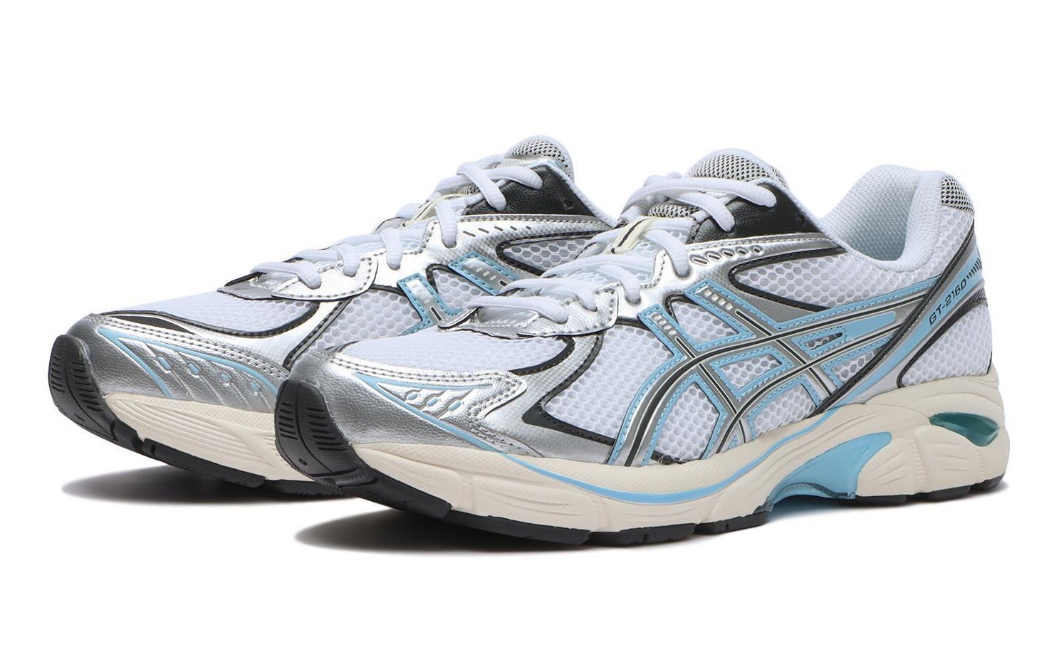靴 asics GT-2160 1203A544-101 26cm ASICS GT 2160 White Light Blue - 1203A544-101 | eBay