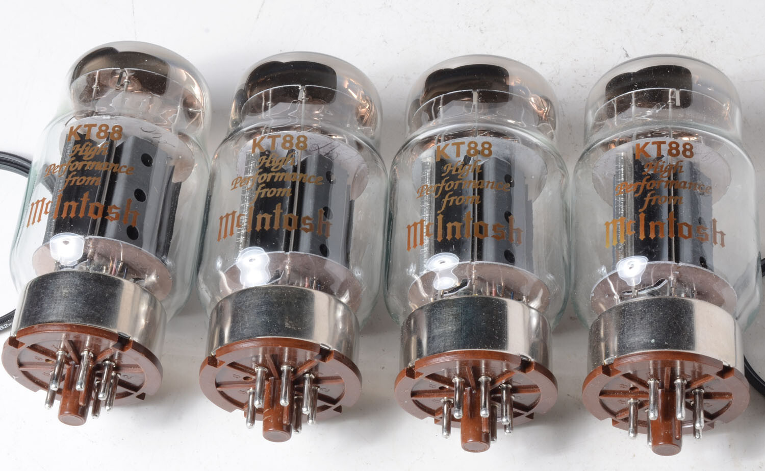 Quad (4) NEW genuine McIntosh KT88 tubes for MC275 amplifier