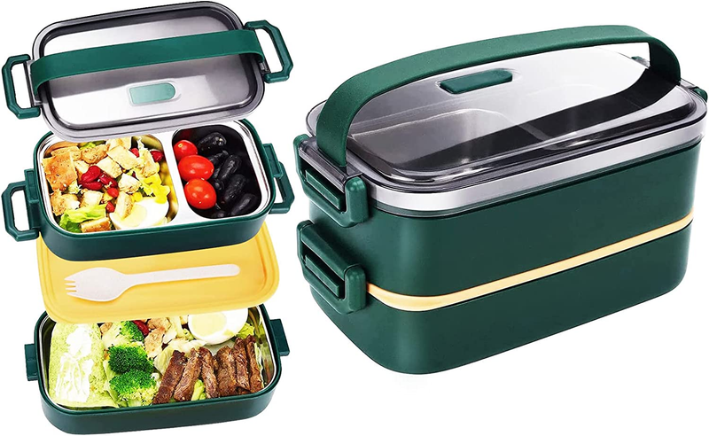 For Adults&kidsjapanese Leakproof Lunch Box Divided F