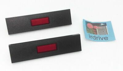 2-Pack Black Universal Desktop PC Tower 3.5'' Front Floppy Drive Bay Cover Plate