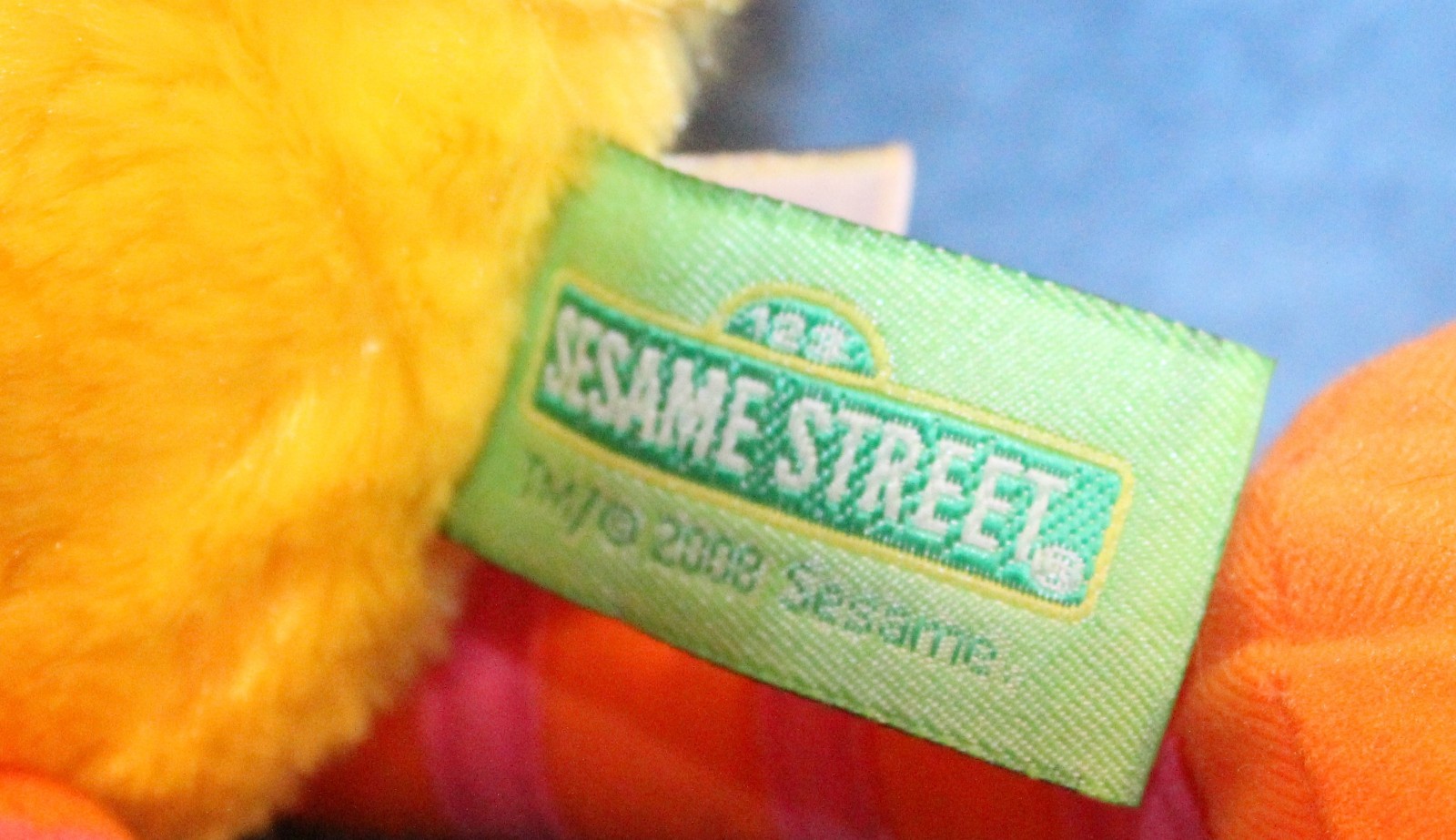 Sesame Street Big Bird Plush 2008 by Gund 15