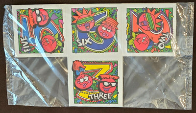 Vintage 1991 Cap'n Captain Crunch Crazy Dice Crunch Berries Cereal Premium - NEW