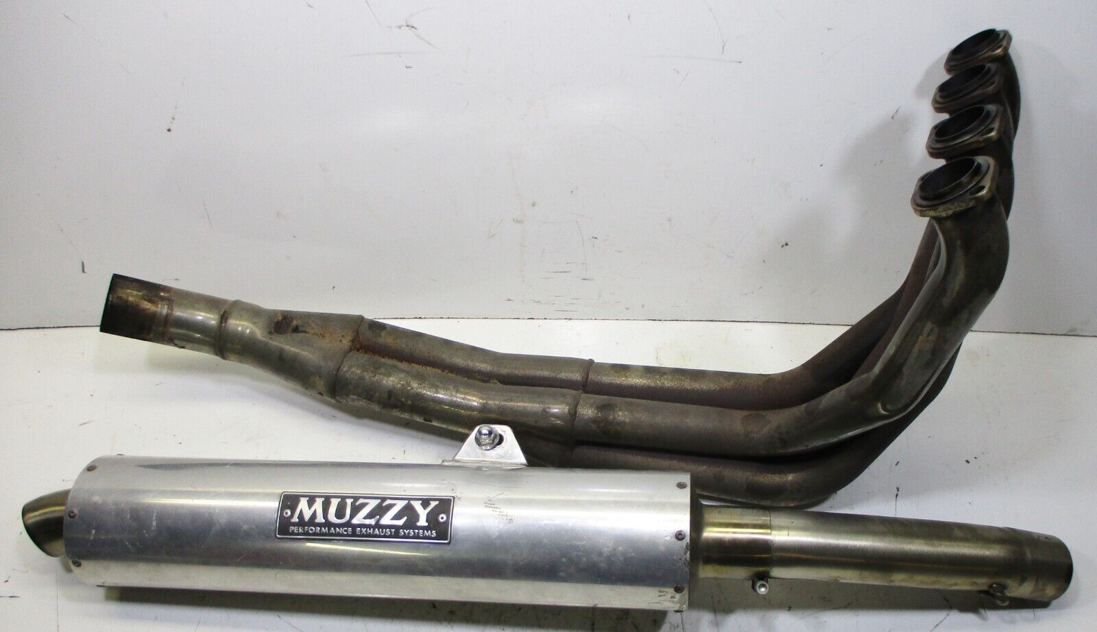 1996 Kawasaki ZX6R ZX600 Ninja Muzzy Full Exhaust System 1996 Kawasaki ZX6R ZX600 Ninja Muzzy Full Exhaust System