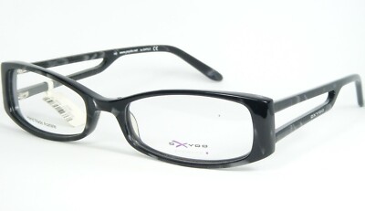 OXYDO by SAFILO X244 CZQ MARBLE BLACK /SILVER /GREY EYEGLASSES GLASSES 50-17-140