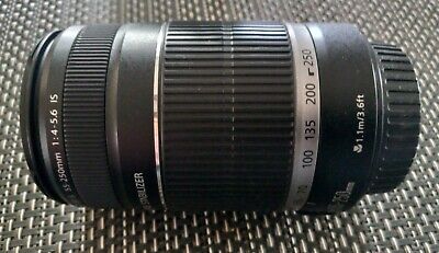 Canon EF-S 55-250mm 1:4-5.6 Lens