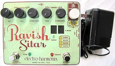 Used Electro-Harmonix EHX Ravish Sitar Electric Guitar Effec