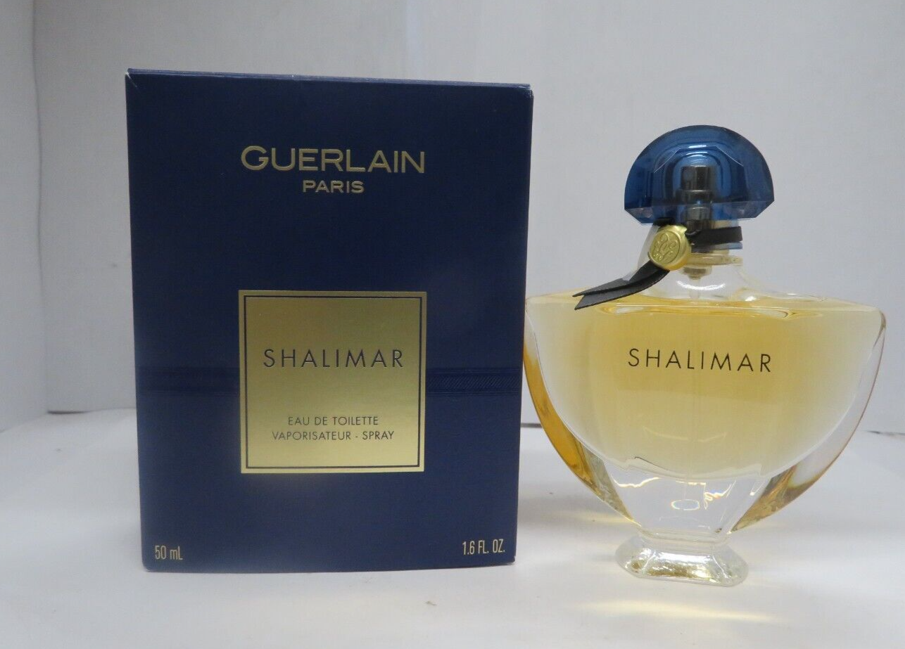 Guerlain Shalimar Eau De Toilette Spray 1.6 oz/50 ml Read