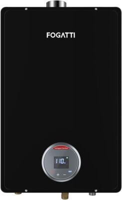 FOGATTI 7.5 GPM 170,000 BTUTankless Water Heater Propane Gas Indoor  Black