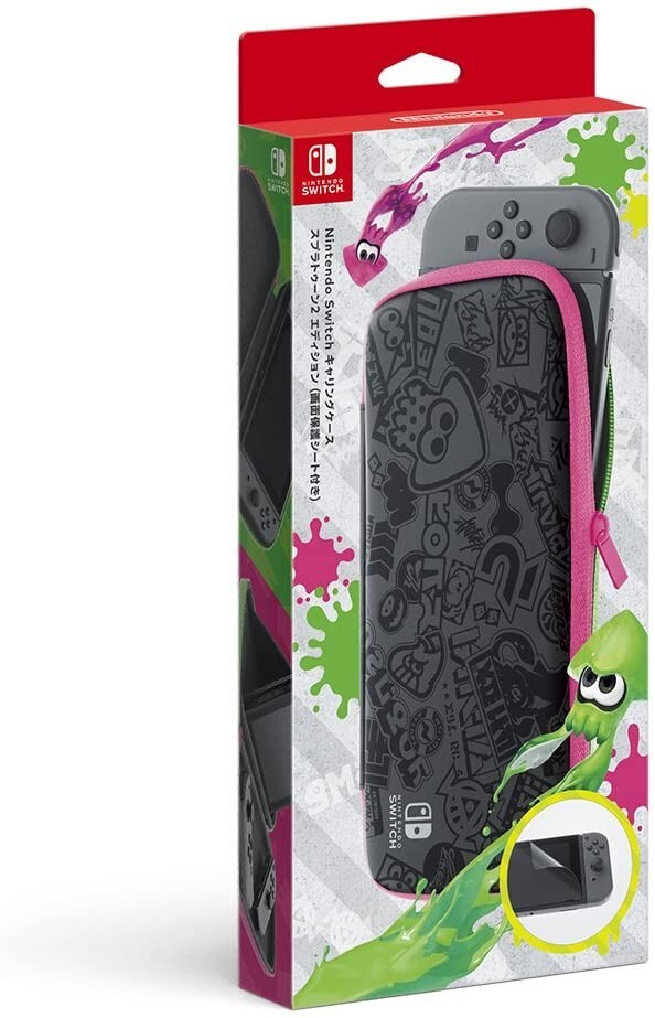 NintendoSwitch+Splatoon2+ケース+SDカード NintendoSwitch+Splatoon2+ケース+SDカード