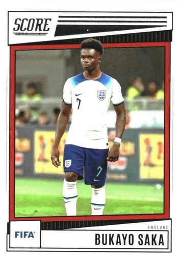 2022-23 Panini Select Bukayo Saka Field Level White Prizm /20