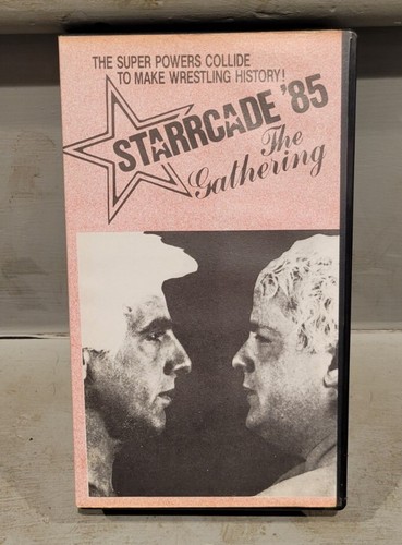 RARE Starrcade '85 The Gathering (VHS Tape, 1985) WCW NWA