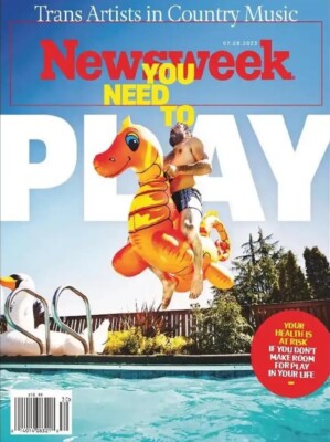 Newsweek Magazine/ You Need To Play/ July. 28. 2023