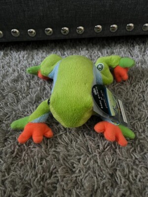 Planet Earth Baby Animals Tree Frog Sound Croaking Green Blue Brand New