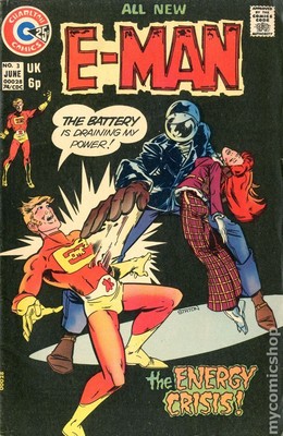 E-Man #3 FN 6.0 1974 Stock Image