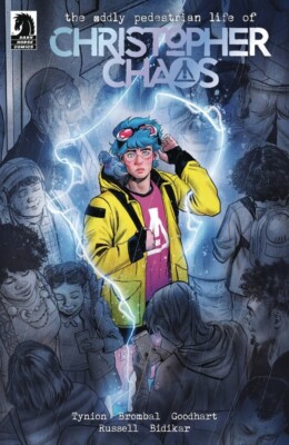 Oddly Pedestrian Life of Christopher Chaos #1 Dark Horse Foil Logo Variant Cover