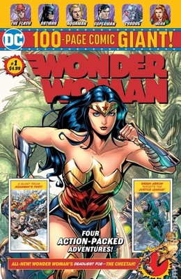 Wonder Woman Giant Walmart Exclusive #1 FN/VF 7.0 2019 Stock Image