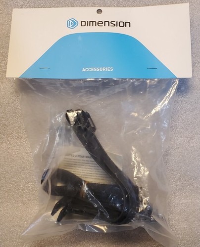 Dimension Toe Clip And Strap Set Large / XL Black